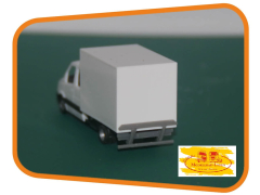 msM87 TDMS-01089 3D Resindruck Zubehör Ladebordwand Mechanik Transporter Koffer Version 1 - 1:87