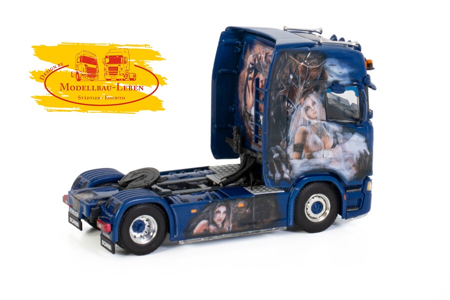 WSI 01-3578 Scania CS 20 HL 4x2 Roland Graf Showtruck Sattelzugmaschine  1:50 limited