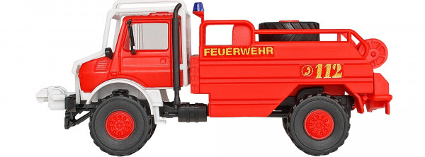 KB 18270 - Kibri Feuerwehr UNIMOG Waldbrandlöschfahrzeug Bausatz Spur H0