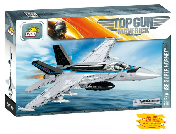 Cobi 5805 F/A-18 Super Hornet Top Gun - Bausatz 570 Teile Maßstab 1:48