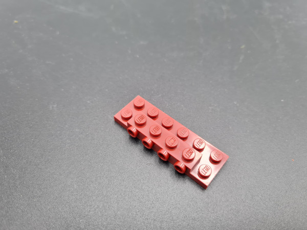 Noppenstein Platte 2x6 Noppen mit 4 seitlichen Noppen (Lego 3709) 1 Stück
