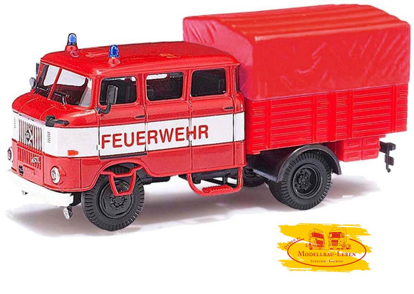 Busch / ESPEWE 1:87 95189 IFA W50 L RTGW "Feuerwehr Leipzig / DMF" - NEU!
