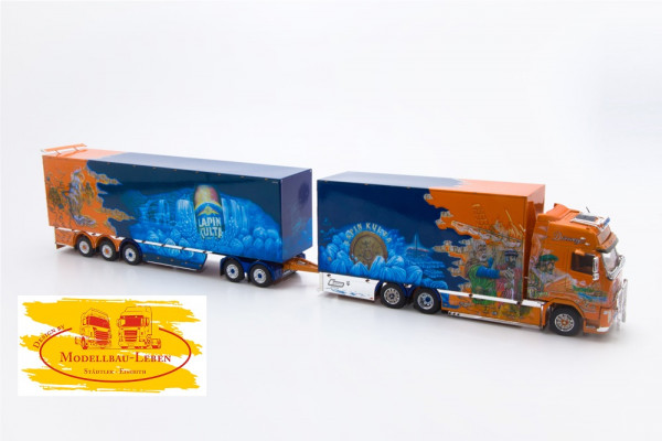 Tekno 61728 Volvo FH02 Globetrotter XL Gigaliner "Ristimaa Discovery" 1:50