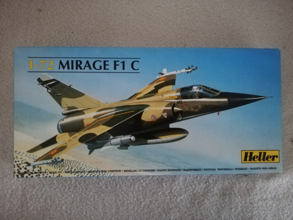 Heller 80318 Bausatz Mirage F1 C Maßstab 1:72