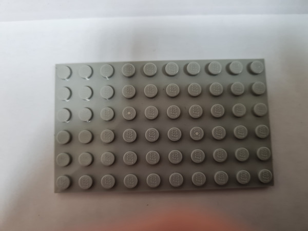Noppenstein Platte 6x10 Noppen (Lego 3033) 1 Stück
