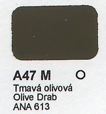 4842AP Vallejo Italeri Acrylicpaint Acrylfarbe flat Olive DrabAna 613 - Olivgrün Ana 613 , matt 20 m