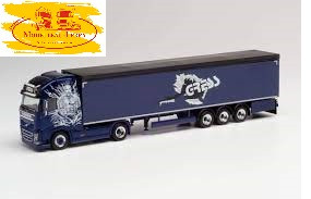 Herpa 312219 Volvo FH Gl. XL Schubboden-Sattelzug Helmut Gress