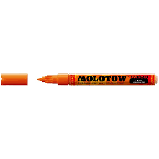 Molotow 127.203 Acrylmarker ONE4ALL ACRYLIC 127HS 2mm, Nr. 085 DARE orange
