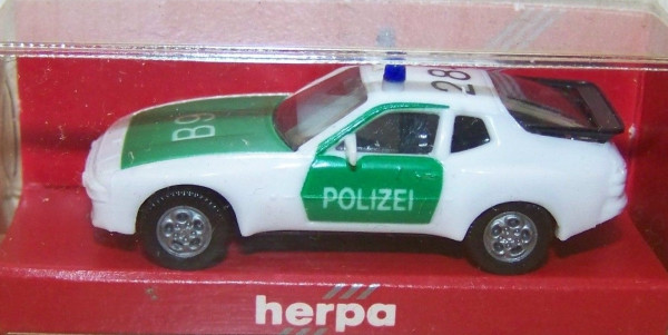 Herpa 042505 Porsche 944 Polizei