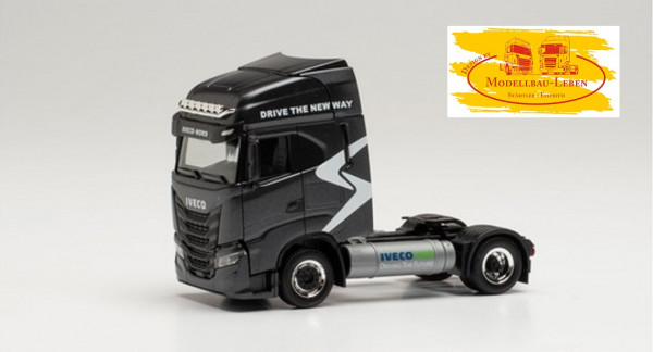 Herpa 314282 Iveco S-Way LNG Zugmaschine „DRIVE THE NEW WAY“ 1:87
