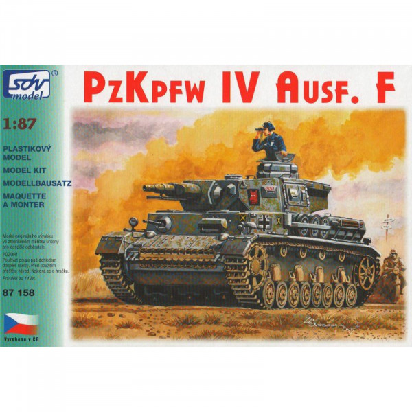 SDV Model 87158 Bausatz PzKpfw. IV Ausf. F Maßstab 1:87