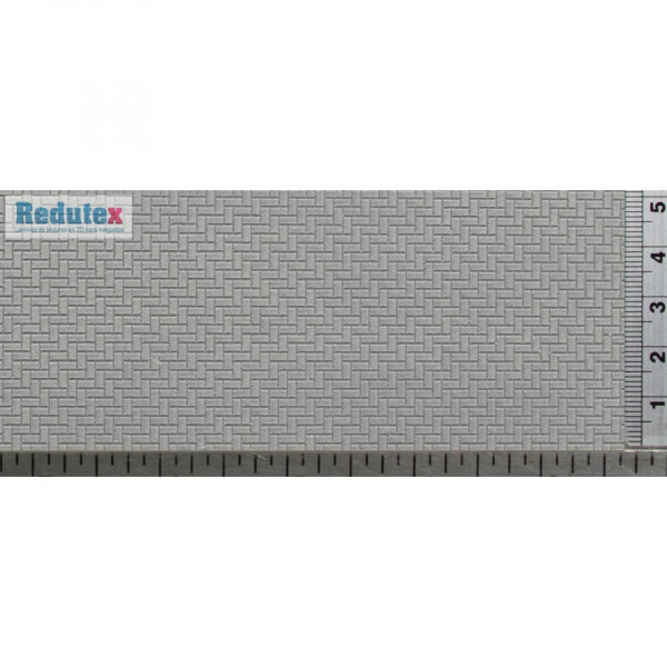 Redutex 076AC111 Pflastersteine Pin 300 x 120 mm Scale H0 (1:87)