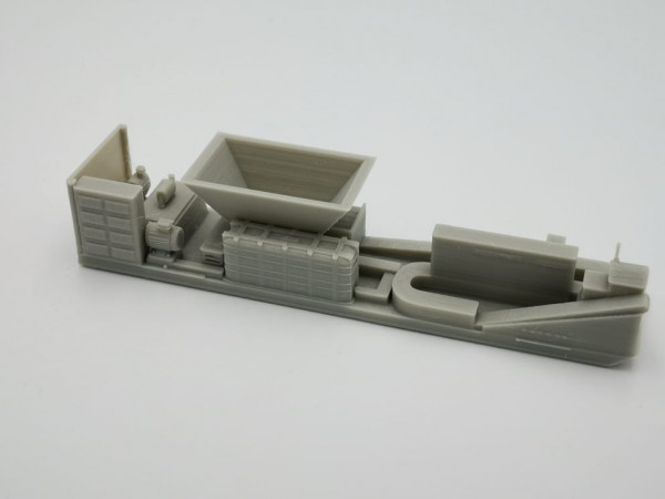 PMM 034 - 3D PLA Druck Mobile Goldwaschanlage als Aufbau für LKW Auflieger - 1 Stück 1:87