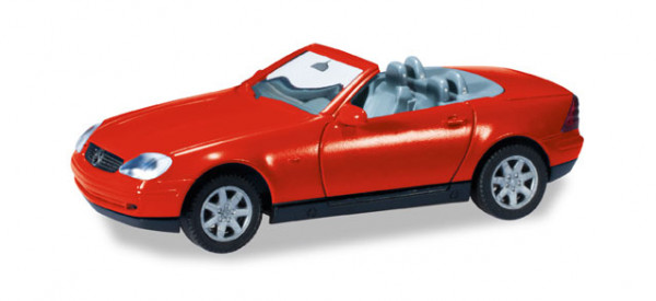 Herpa 012188-004 MiniKit: MB SLK Roadster, rot 1:87