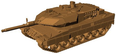 Arsenal M 211100101 Bausatz Kampfpanzer Leopard 2A5 Bundeswehr, 120mm L44 1:87