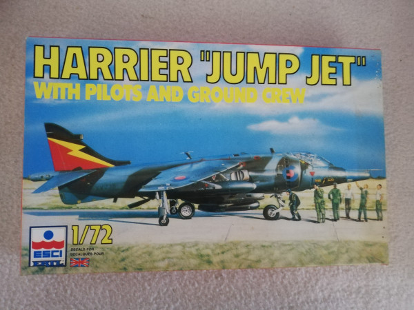 Esci Ertl 9079 Bausatz Harrier Jump Jet Maßstab 1:72