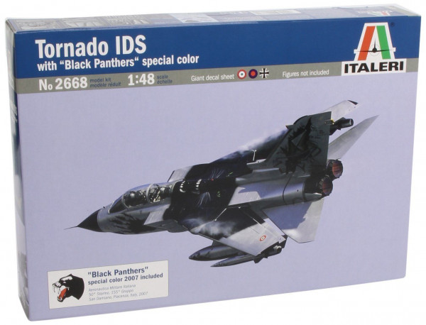 Italeri 2668 Bausatz Model Military Aircraft Kit Tornado IDS Black Panthers Maßstab 1:48
