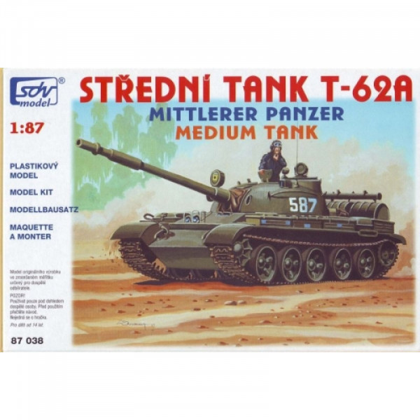 SDV Model 87038 Bausatz Panzer T62A Maßstab 1:87