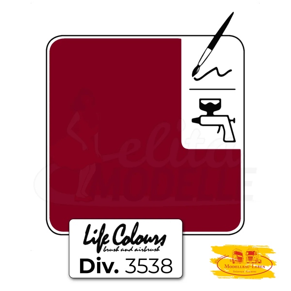 Elita LC000317-GL-015 Life Colours 3538 Mercerdes Benz Ochsenblut rot glänzed 15 ml