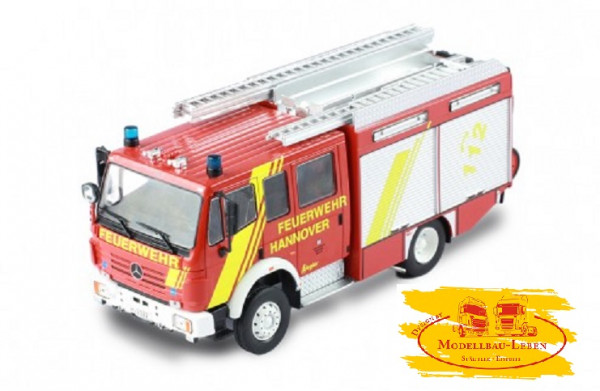 Ixo - TRF021S Mercedes LF 16/12 Ziegler "Feuerwehr Hannover" - Bj 1995 - 1:43