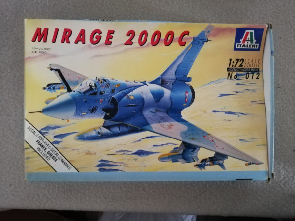 Italeri 012 Mirage 2000 C