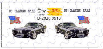 D-2020.0913 US Car Decalsatz Zugmaschine Version 4 - 1:87