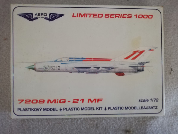 Aero Team 7209 MIG-21 MF Limited Series