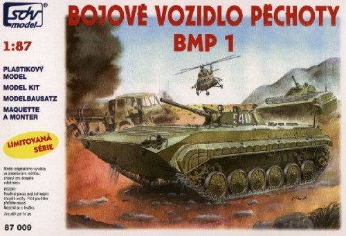 SDV Model 87009 Bausatz Schützenpanzer BMP-1 Maßstab 1:87