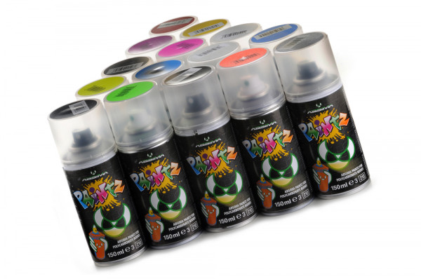 Absima 3500033 - Polycarbonat Spray "Paintz" silber metalic 150 ml.
