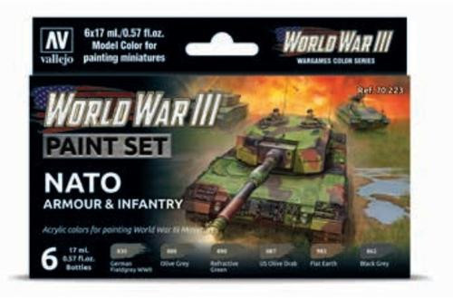 VA 70.223 World War III NATO Armour and Infantery 6 Farben