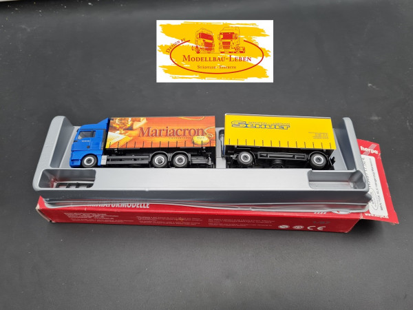 Herpa 349 MAN TGX XLX Hängerzug Mariacron