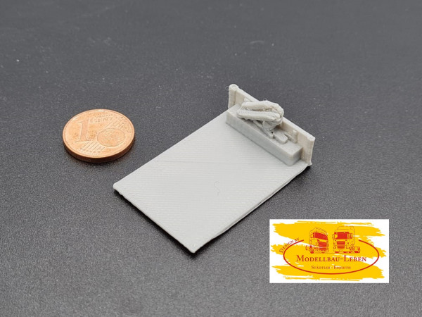 PMM 040 - 3D PLA Druck Abrollflat für Sprinter mit Kran - 1 Stück 1:87