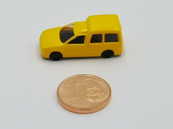 Rietze VW Caddy mit Fenster gelb 1:160