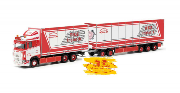 Herpa 317535 Karlsson, Scania CS 20 ND Schweden Kombi Gigaliner 1:87