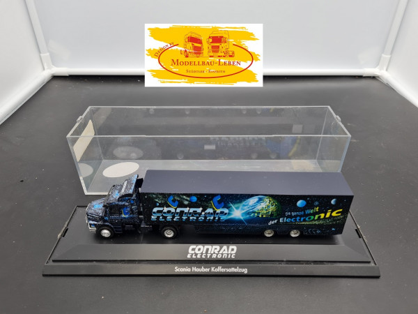 Herpa 377 Scania Hauber Sattelzug Conrad Electronic