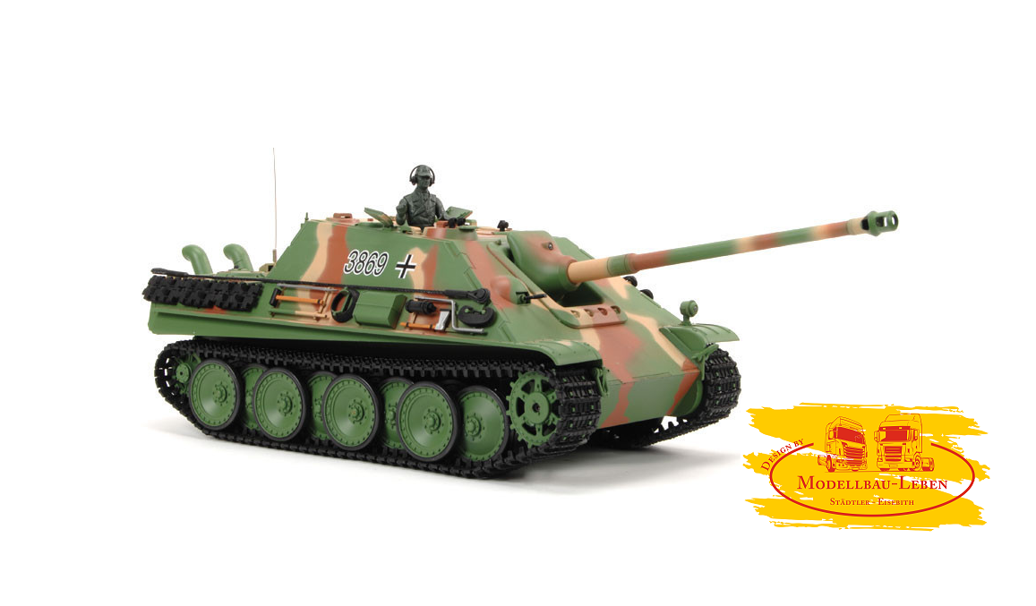 Torro / Heng Long 3869-1 - 1:16 RC Jagdpanther tarn Late Version 27MHz