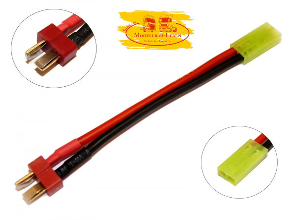 Adapter T Plug Stecker auf Mini Tam mit 10 cm Kabel