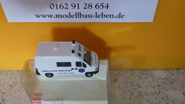 Busch 47355 Citroen Jumper Belgische Ambulanz