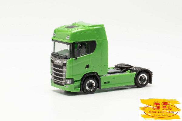 Herpa 951739 Müller Ermensee farbiger Blanko Scania CS 20 H 2-Achs grün 1:87