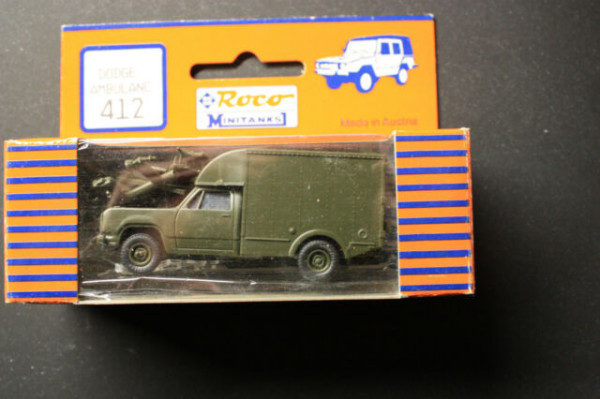 Roco 412 Dodge Ambulanz 1:87