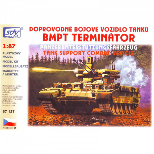 SDV Model 87127 Bausatz BMP-T Terminator Maßstab 1:87