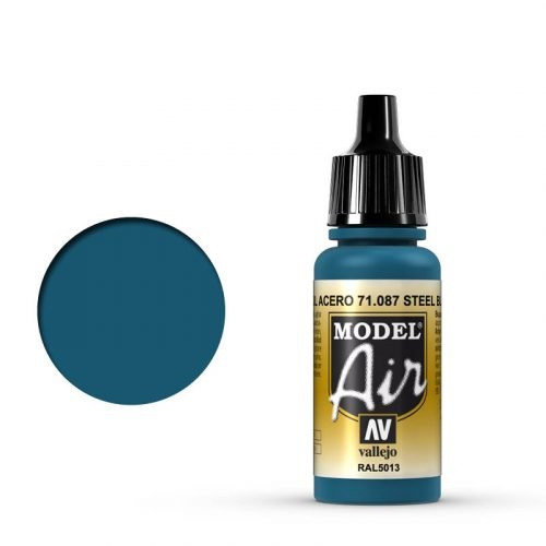 VA 71.087 Model Air Steel Blue, 17 ml