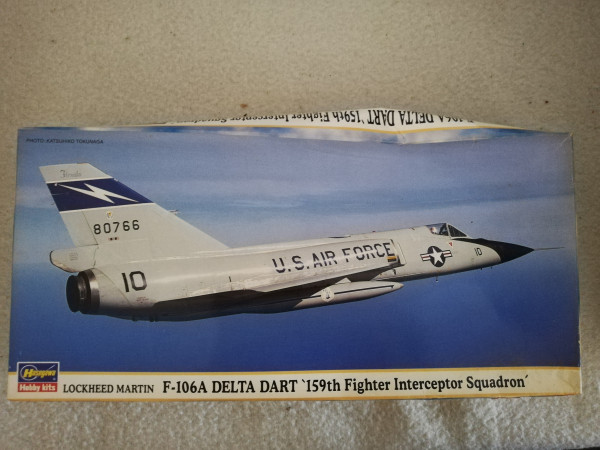 Hasegawa 00373 Lockheed Martin F-106A Delta Dart `159th Fighter Interceptor Squadron