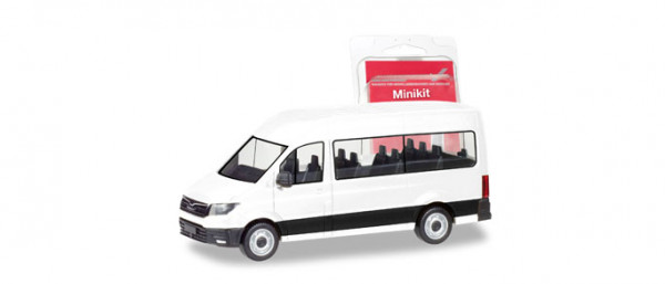 Herpa 012935 MiniKit MAN TGE Bus, weiß 1:87