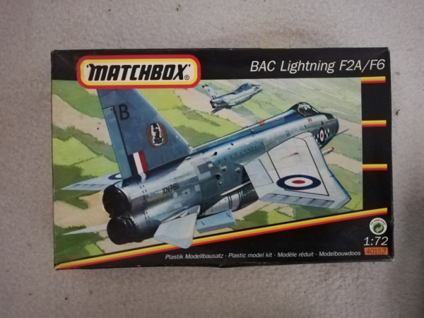 Matchbox 40152 BAC Lightning F2A/F6