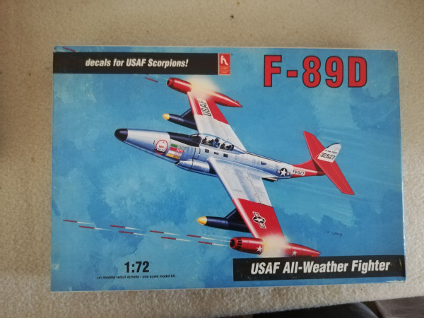 Hobby Craft 1374 Bausatz F-89D USAF All-Weather Fighter Maßstab 1:72