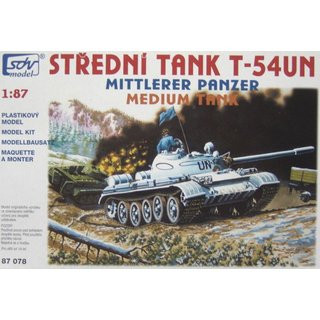 SDV Model 87078 Bausatz Panzer T54 UN Maßstab 1:87