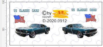 D-2020.0912 US Car Decalsatz Zugmaschine Version 3 - 1:87