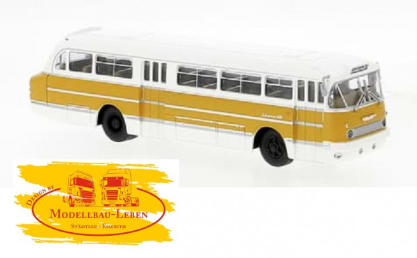 Brekina 59562 Ikarus 66 weiß orange, 1:87