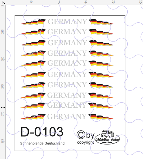 D-0103 Sonnenblende Deutschland